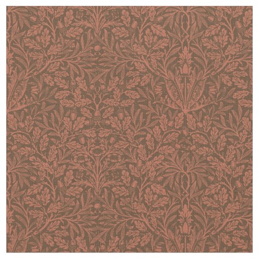 William Morris Acorn Pattern Stof (Close Up)