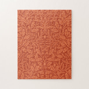 William Morris Acorn Wallpaper Natuur Design Legpuzzel