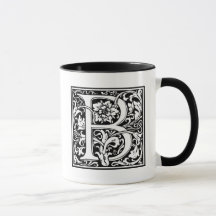 William Morris Alphabet "B"