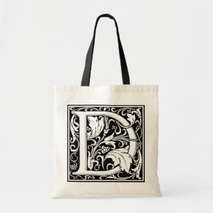 William Morris Alphabet "D" Tote Bag