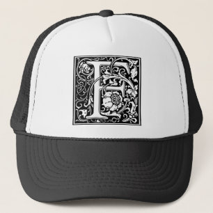 William Morris Alphabet "F" Trucker Pet