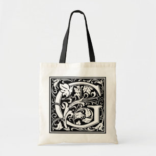 William Morris Alphabet "G" Tote Bag