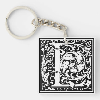 William Morris Alphabet "L" Sleutelhanger