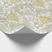 William Morris Anemone Bloempatroon Cadeaupapier (Hoek)