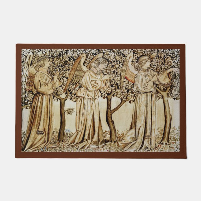 William Morris Angels Doormat Deurmat (Voorkant)