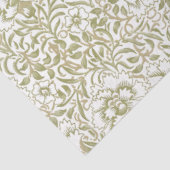 William Morris anjepatroon Tissuepapier (Detail)