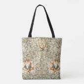 William Morris Antiek Honeysuckle Floral Classic Draagtas (Achterkant)