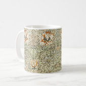 William Morris Antiek Honeysuckle Floral Classic Koffiemok (Voorkant links)