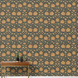 William Morris Antiek Honeysuckle Floral Pattern Behang