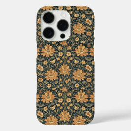 William Morris Antiek Honeysuckle Floral Pattern iPhone 16 Pro Hoesje