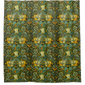 William Morris Antiek Honeysuckle Floral Pattern Douchegordijn (Voorkant)