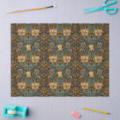 William Morris Antiek Honeysuckle Floral Pattern Tissuepapier (Craft)