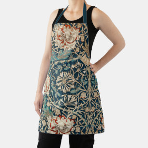 William Morris Antieke Kamperfoelie Bloem Schort