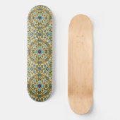 William Morris Antique 1873 Vine & Floral Pattern Skateboard (Voorkant)
