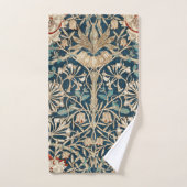 William Morris Antique Honeysuckle Floral (Serviette à main)