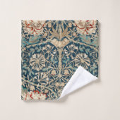 William Morris Antique Honeysuckle Floral (Gant de toilette)