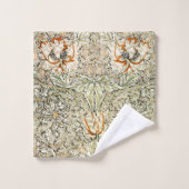 William Morris Antique Honeysuckle Floral Classic (Gant de toilette)