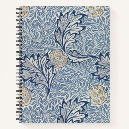William Morris Apple Flower Floral Design Notitieboek (Voorkant)
