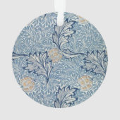 William Morris Apple Flower Floral Design Ornament (achterkant)