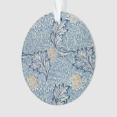 William Morris Apple Flower Floral Design Ornament (voorkant)