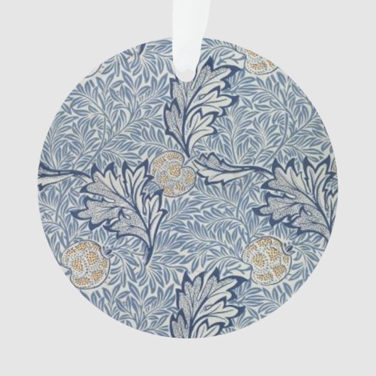 William Morris Apple Flower Floral Design Ornament (voorkant)