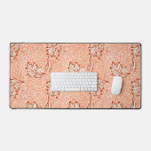 William Morris Apple Vintage Botanisch Patroon Bureaumat (Keyboard & Muis)
