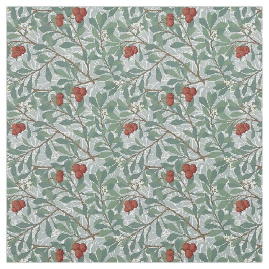 William Morris Arbutus Pattern Stof (Swatch)