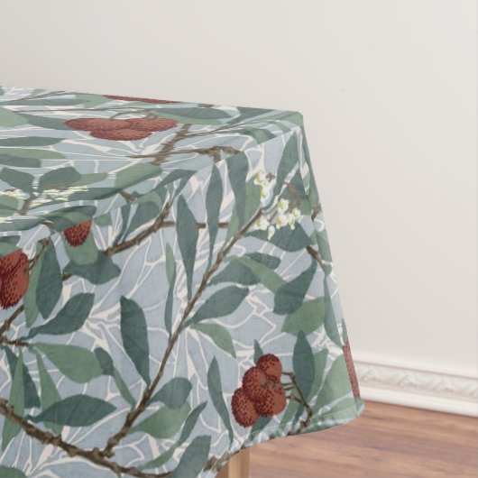 William Morris Arbutus  rode bessen bladeren Tafelkleed (Voorbeeld)