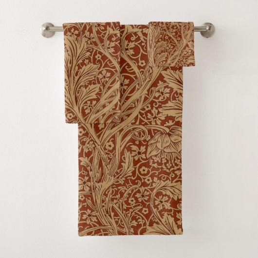 William Morris Arcadia Bloementuin Bloem Classi Bad Handdoek (Insitu)