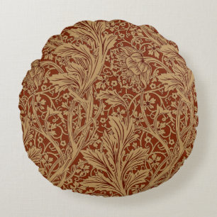 William Morris Arcadia Bloementuin Bloem Classi Rond Kussen
