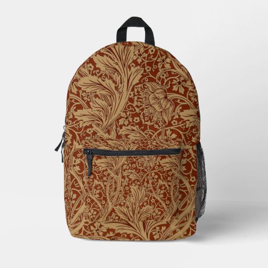 William Morris Arcadia bloementuin klassieker Bedrukte Rugzak (Voorkant)