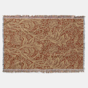 William Morris Arcadia bloementuin klassieker Deken