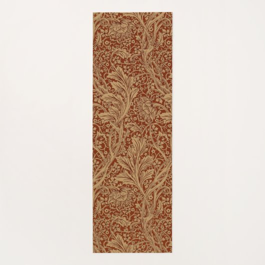 William Morris Arcadia bloementuin klassieker Yogamat (Achterkant)