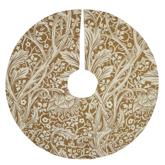 William Morris Arcadia Floral Pattern Classic Kerstboom Rok (Voorkant)