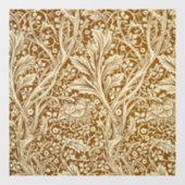 William Morris Arcadia Floral Pattern Classic Raamsticker (Vel)