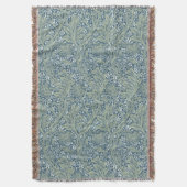 William Morris  Arcadia Pattern Deken (Voorkant Verticaal)