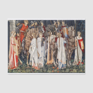 William Morris Arming & Departure of the Knachten Tissuepapier