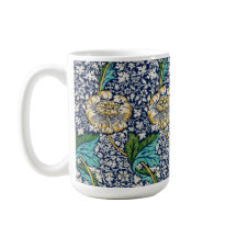 William Morris Art Blue Mok