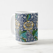 William Morris Art Blue Mug (Devant gauche)