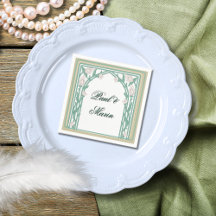 William Morris Art Deco bloemmotief groene wijnran