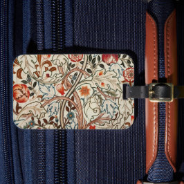 William Morris art design bagagelabel