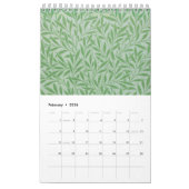 William Morris Art Design Floral Kalender (Feb 2026)
