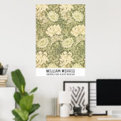 William Morris Art Floral Prints Exhibition Poster (Thuiskantoor)