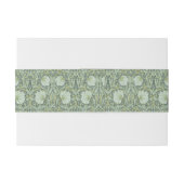 William Morris, Art nouveau Patroon, prachtige kun Uitnodigingen Wikkel (Achterkant Voorbeeld)