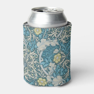William Morris, art nouveau Patroon, zeewier, blau Blikjeskoeler