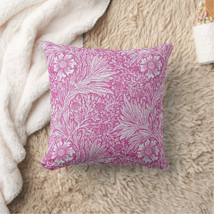 William Morris - Art Nouveau Pink Marigold Kussen