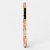 William Morris - Art Nouveau Wild Tulips Monogram Case-Mate iPhone Case (Achterkant/links)