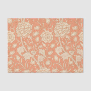William Morris - Art Nouveau Wild Tulips - Peach Tissuepapier