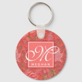 William Morris - Art Nouveau Windrush Monogrammed Sleutelhanger (Achterkant)