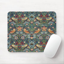 William Morris Art Strawberry Thief Mousepad